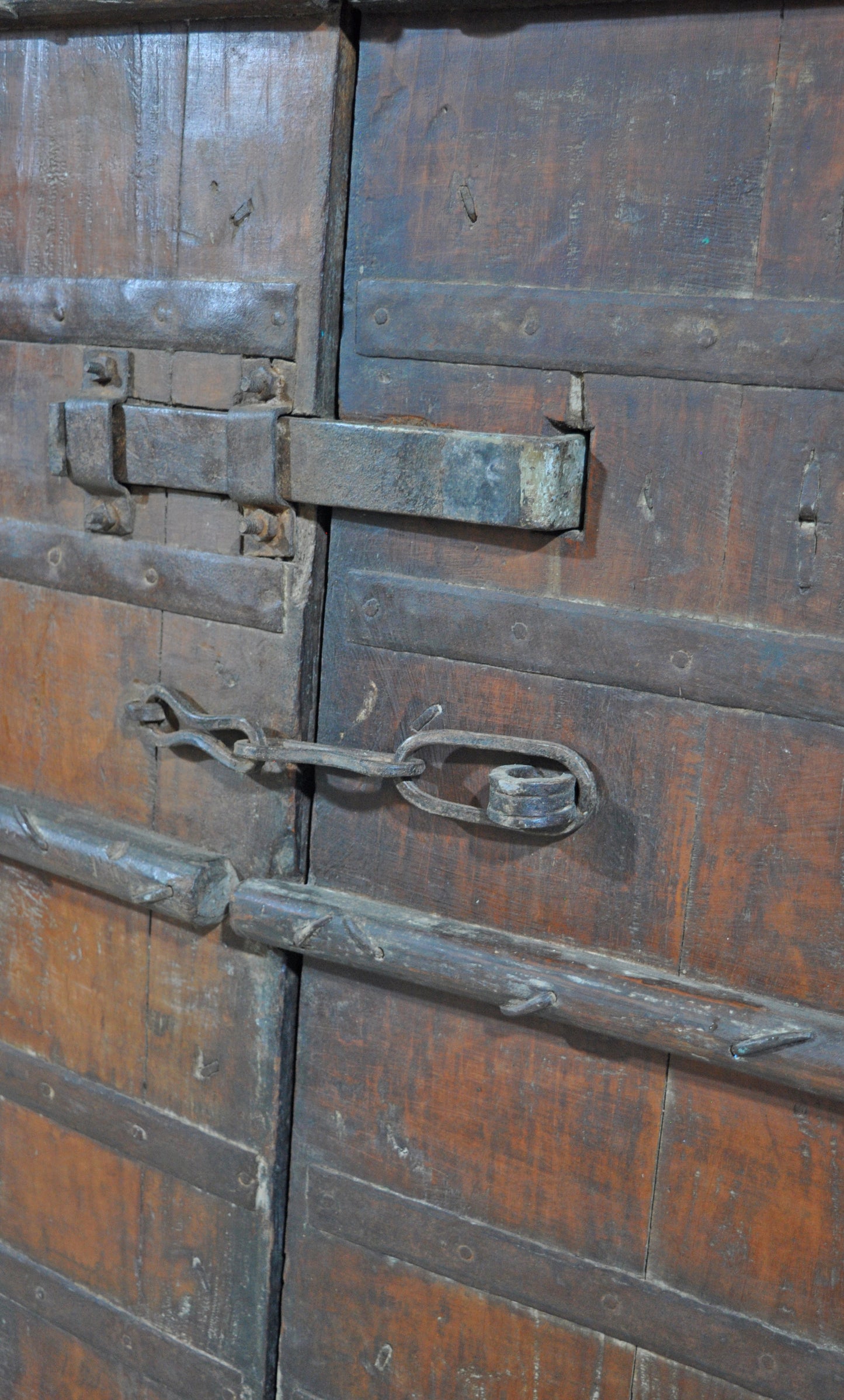 Antique Teak Wood Big Size Wall Décor Door Panel Original Old Hand Carved 3x6 feet