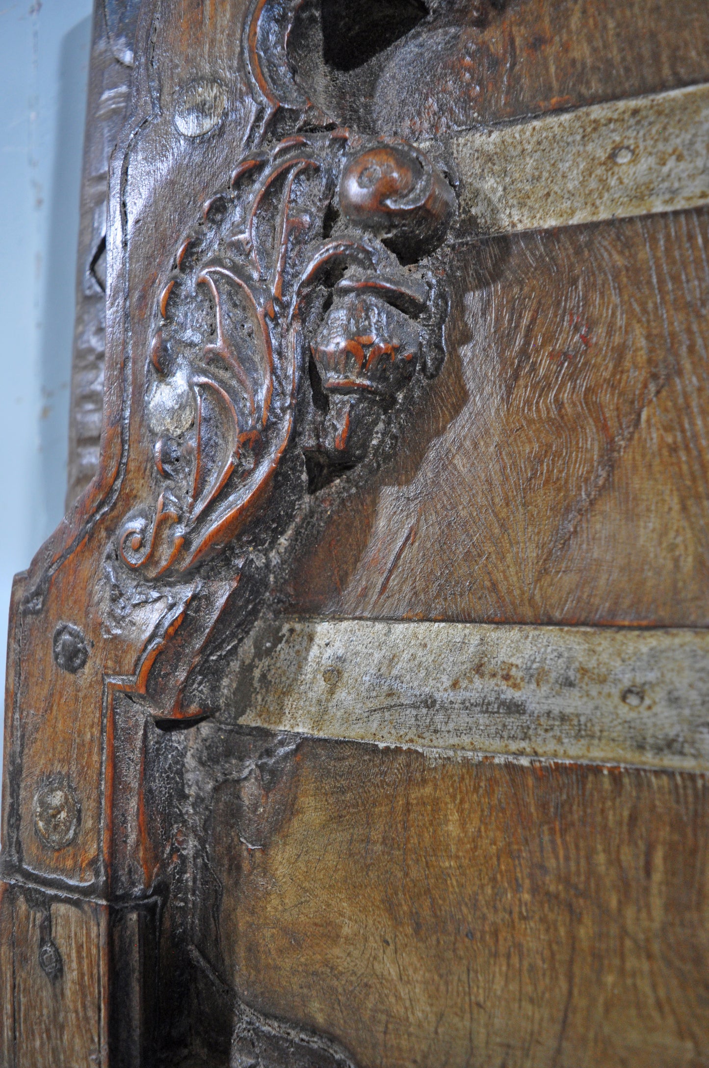 Antique Teak Wood Big Size Wall Décor Door Panel Original Old Hand Carved 3x6 feet