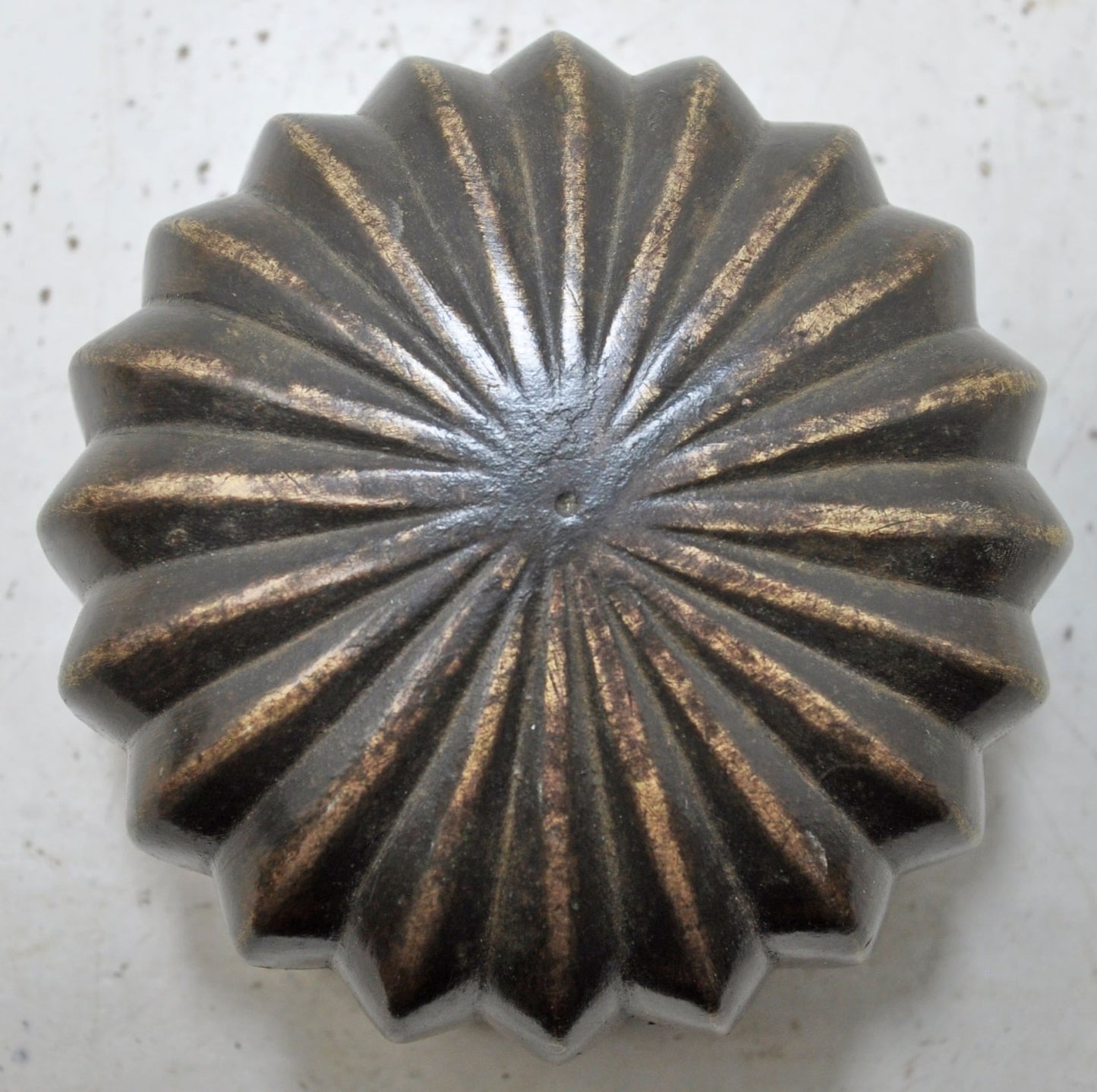 Antique Brass Melon Shaped Betel Nuts Supari Box Original Old Very Fine Quality
