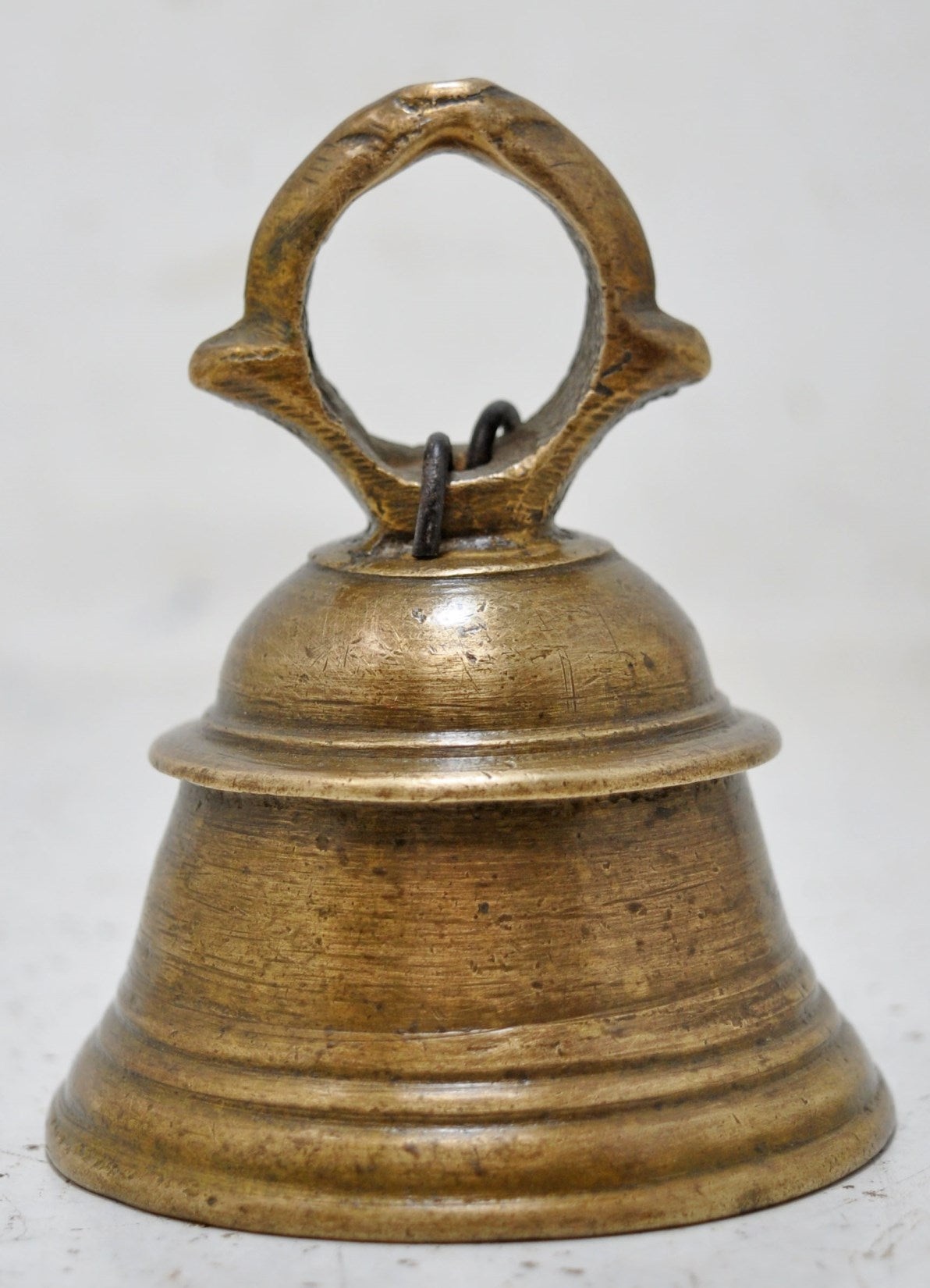 Antique Brass Animals Hanging Cow Bell Original Old Hand Crafted