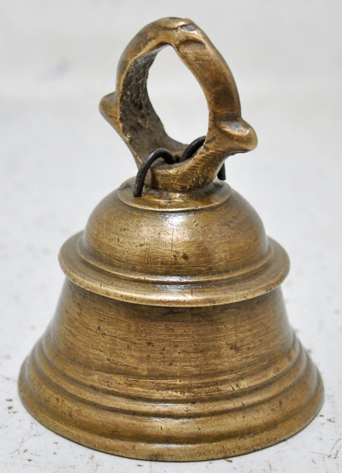 Antique Brass Animals Hanging Cow Bell Original Old Hand Crafted
