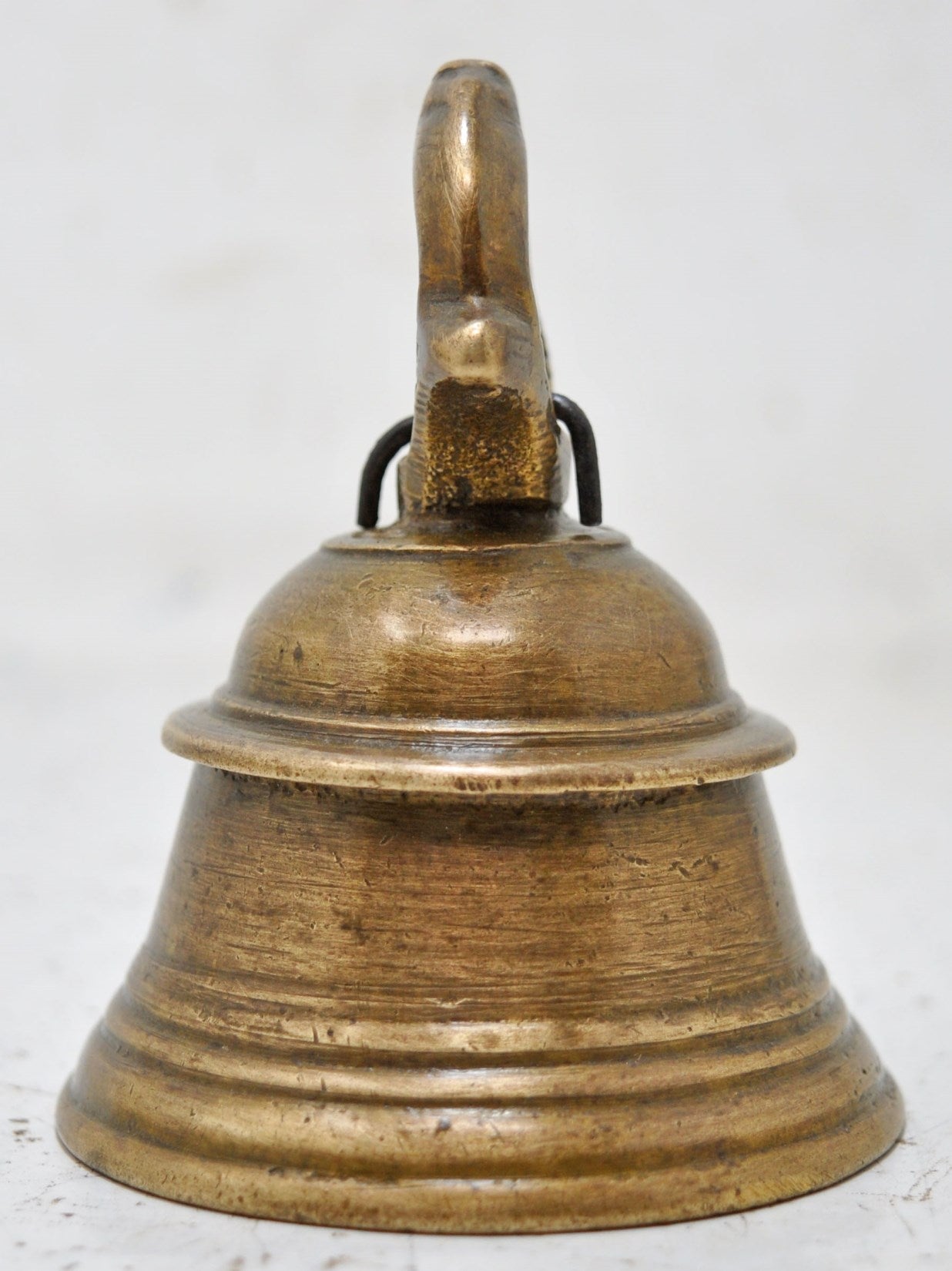 Antique Brass Animals Hanging Cow Bell Original Old Hand Crafted
