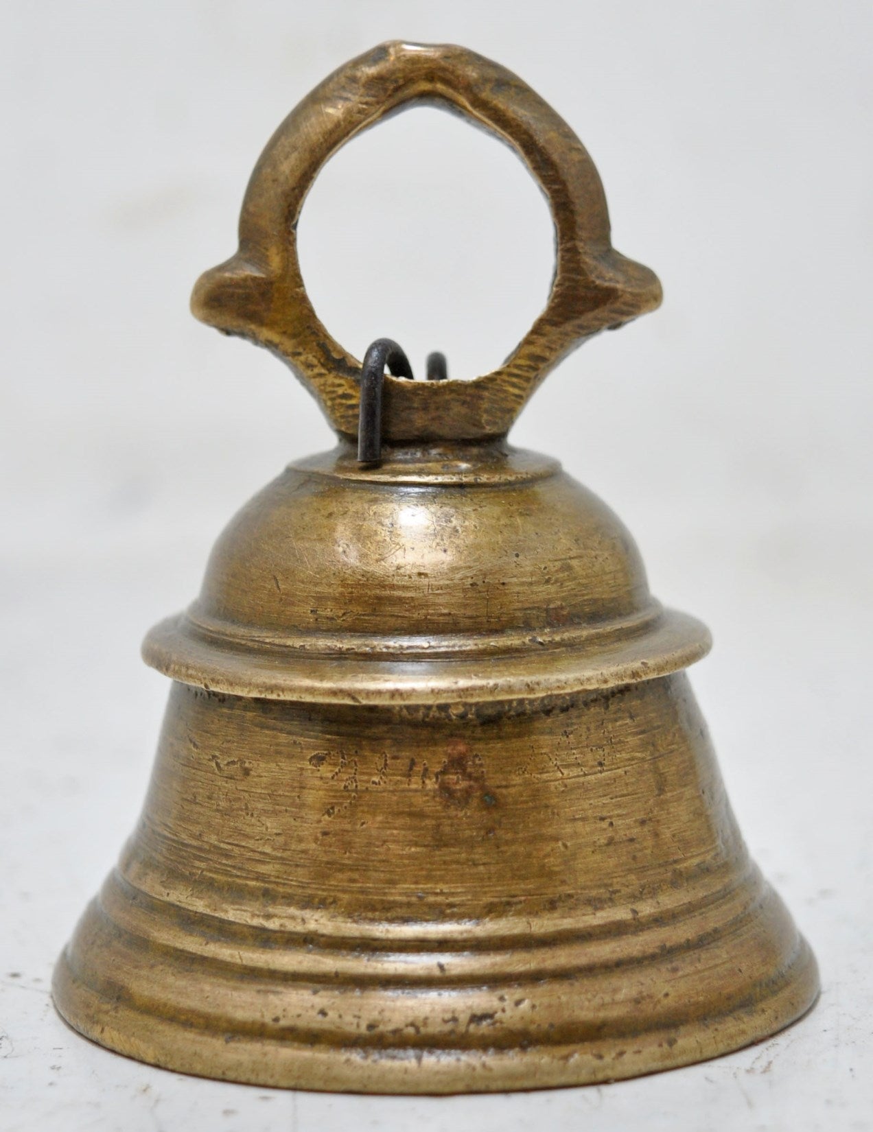 Antique Brass Animals Hanging Cow Bell Original Old Hand Crafted