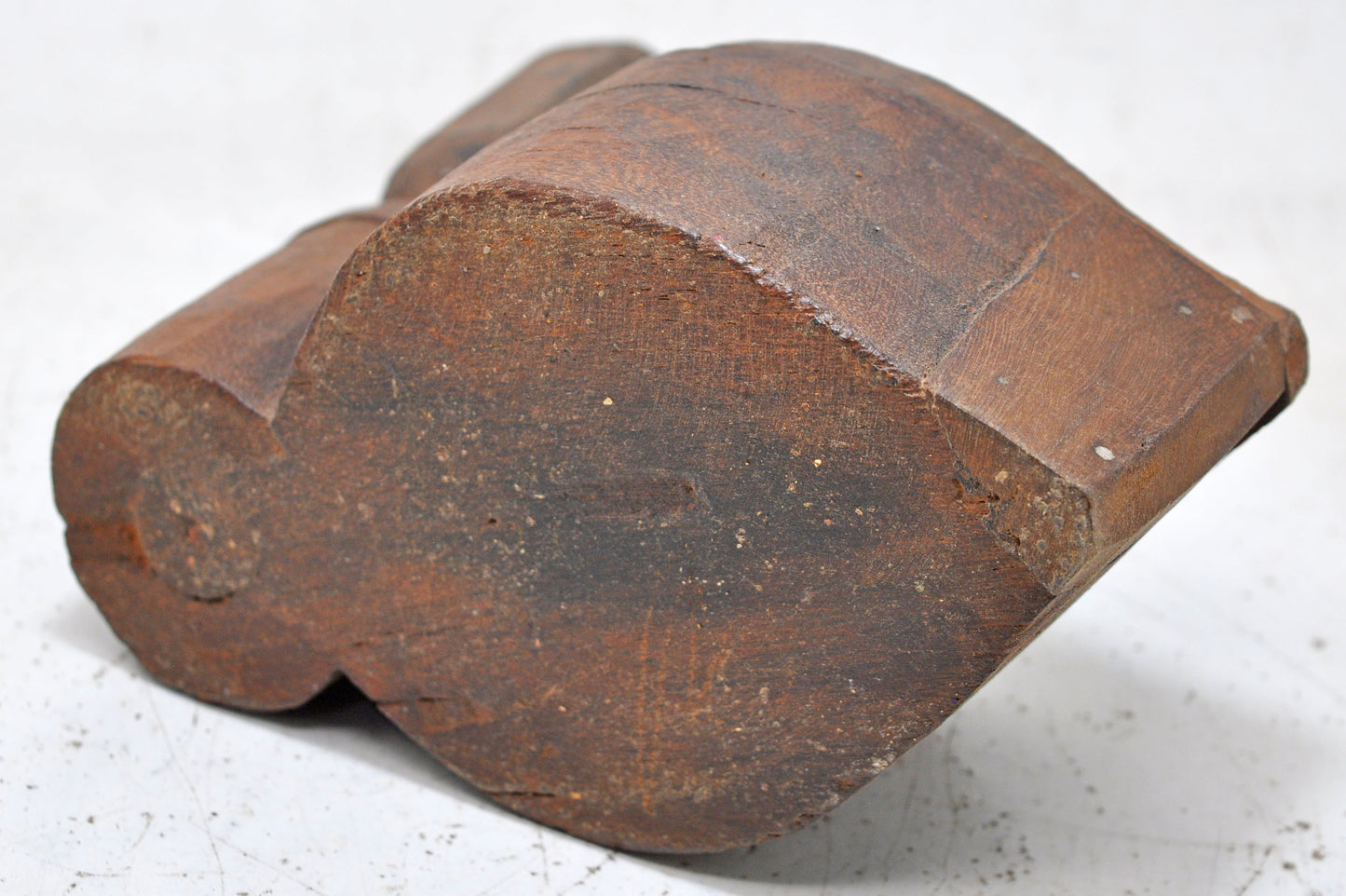 Antique Wooden Kitchenware Spice Box Original Old Fine Hand Carved