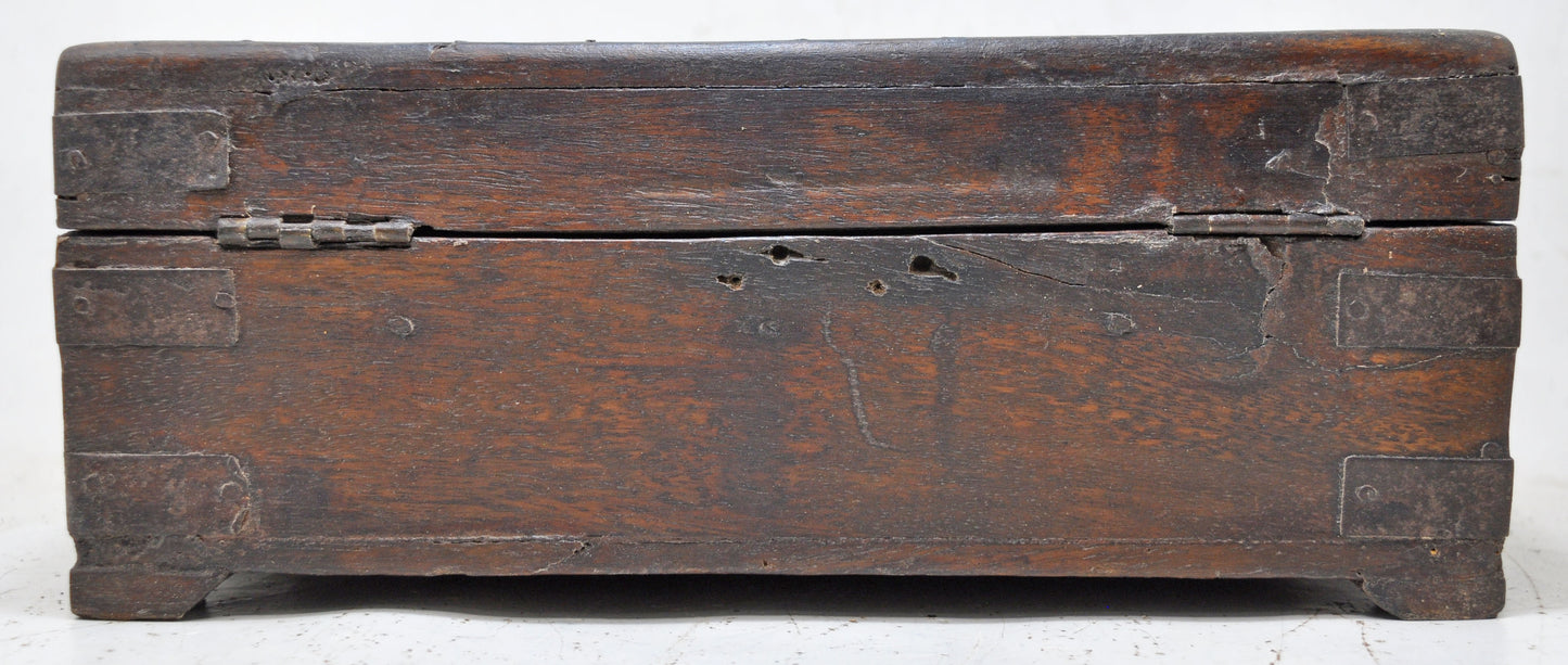 Antique Wooden Kitchenware Spice Box Original Old Hand Crafted