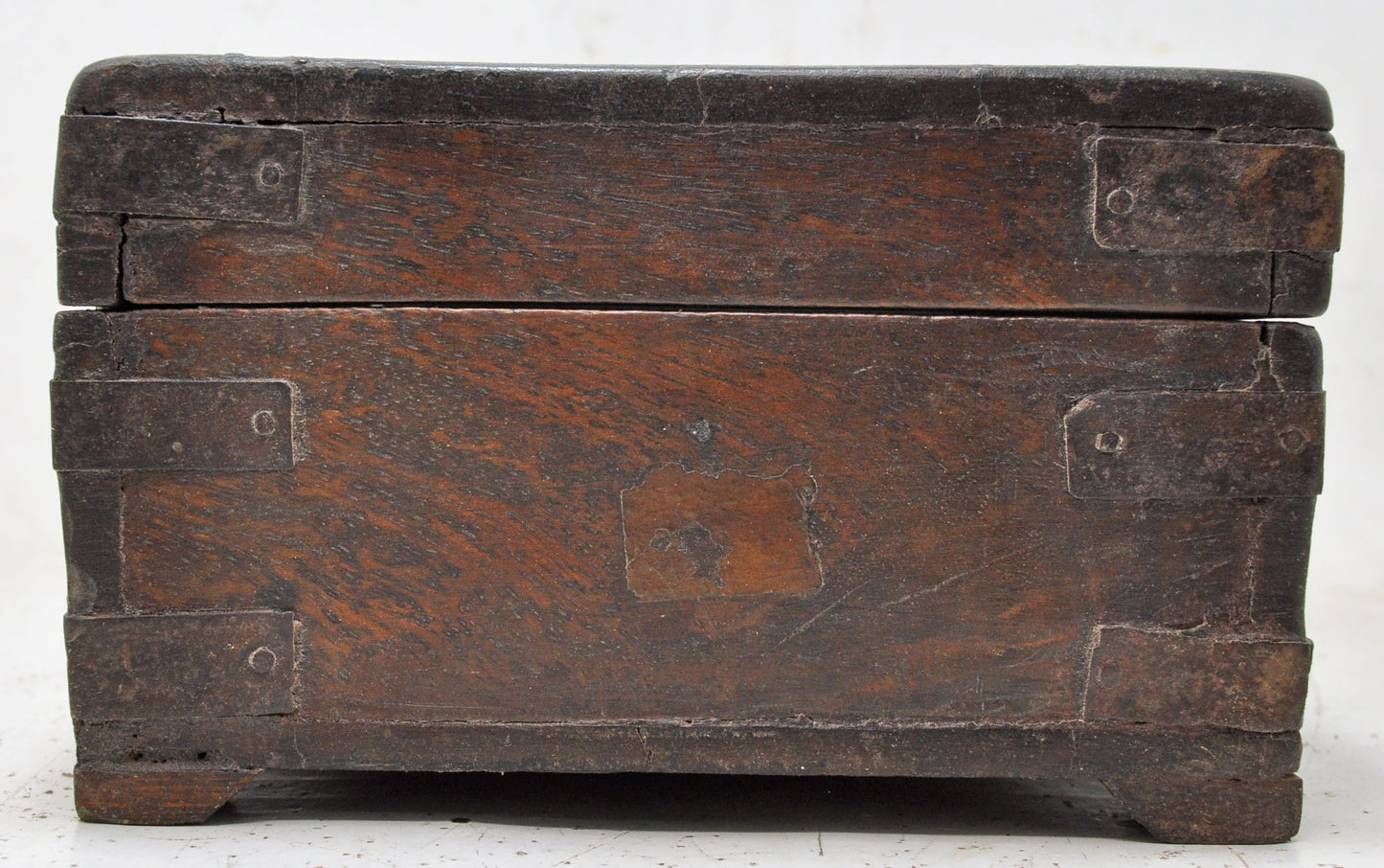 Antique Wooden Kitchenware Spice Box Original Old Hand Crafted