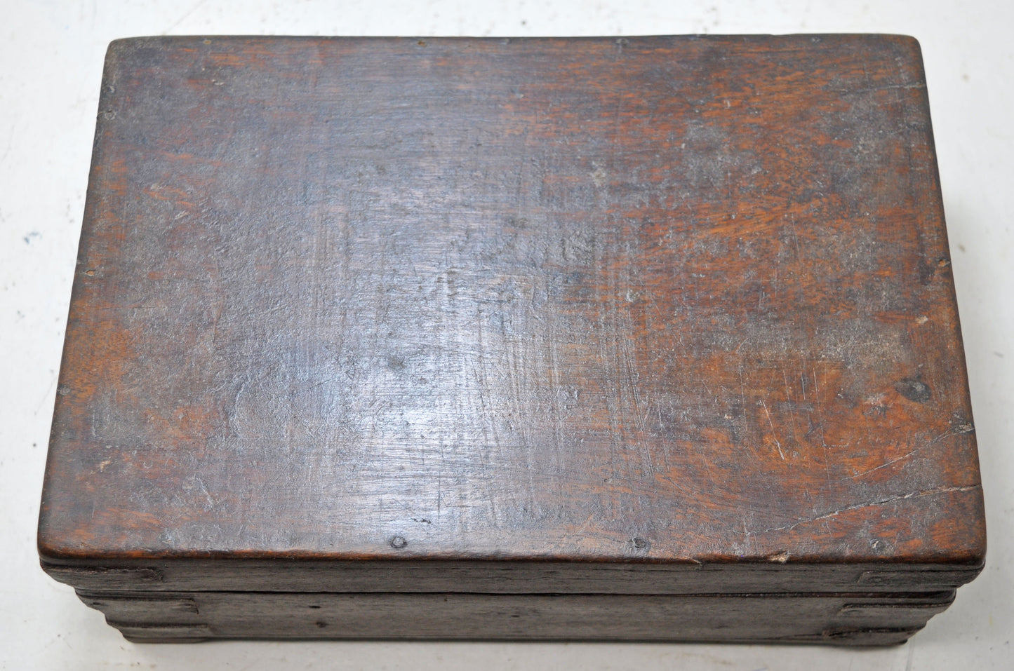 Antique Wooden Kitchenware Spice Box Original Old Hand Crafted