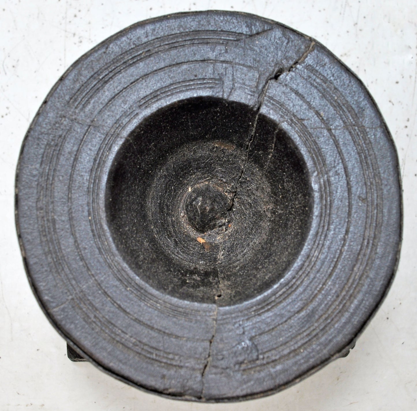 Antique Wooden Agricultural Seed Holder Bijni Original Old Hand Carved