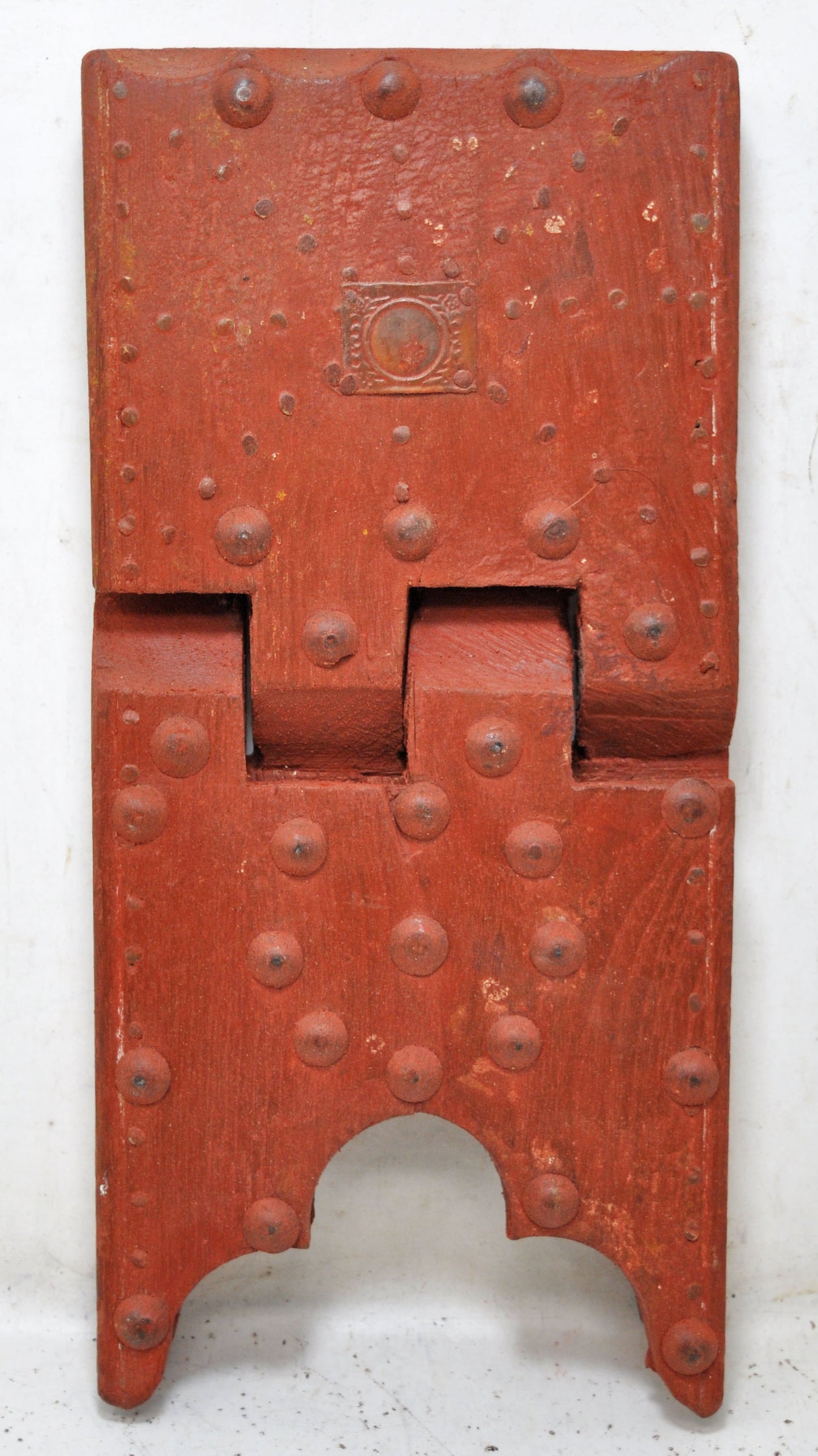 Antique Wooden Holy Quran Book Stand Original Old Hand Crafted Metal Fitted