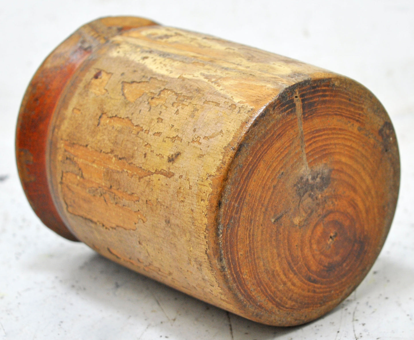 Antique Wooden Small Grain Measurement Paili Pot Original Old Hand Crafted