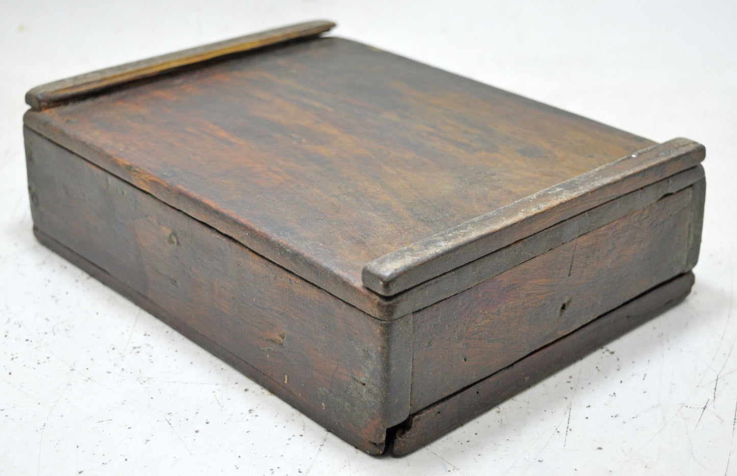 Antique Wooden Kitchenware Spice Box Original Old Hand Crafted