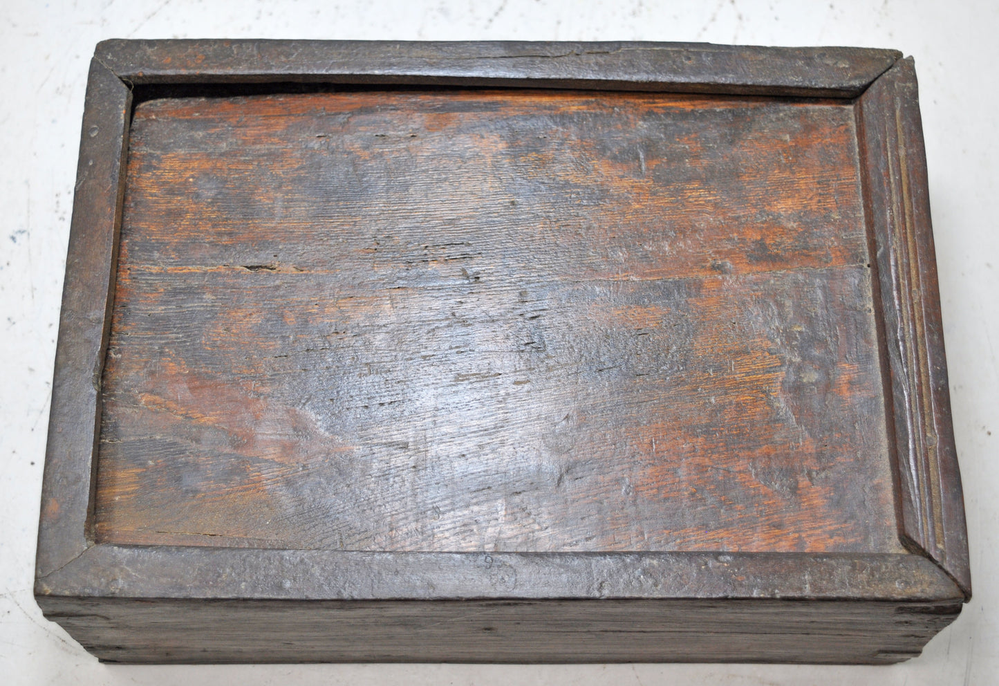 Antique Wooden Kitchenware Spice Box Original Old Hand Crafted