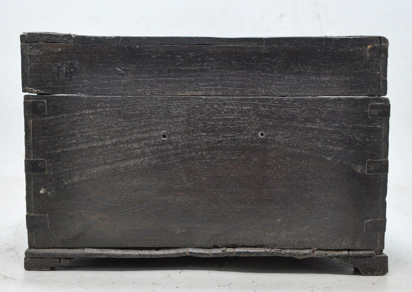 Antique Wooden Merchants' Cash Chest Money Box Original Old Hand Crafted