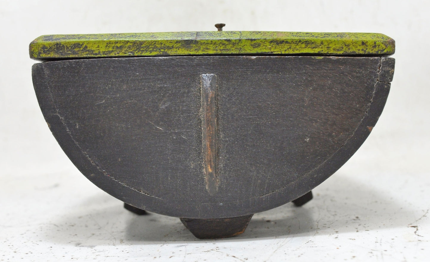 Vintage Wooden Kitchenware Spice Box Original Old Hand Crafted