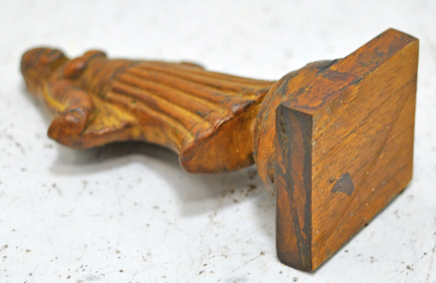 Vintage Terracotta Dancing Woman Lady Figurine Original Old Hand Crafted