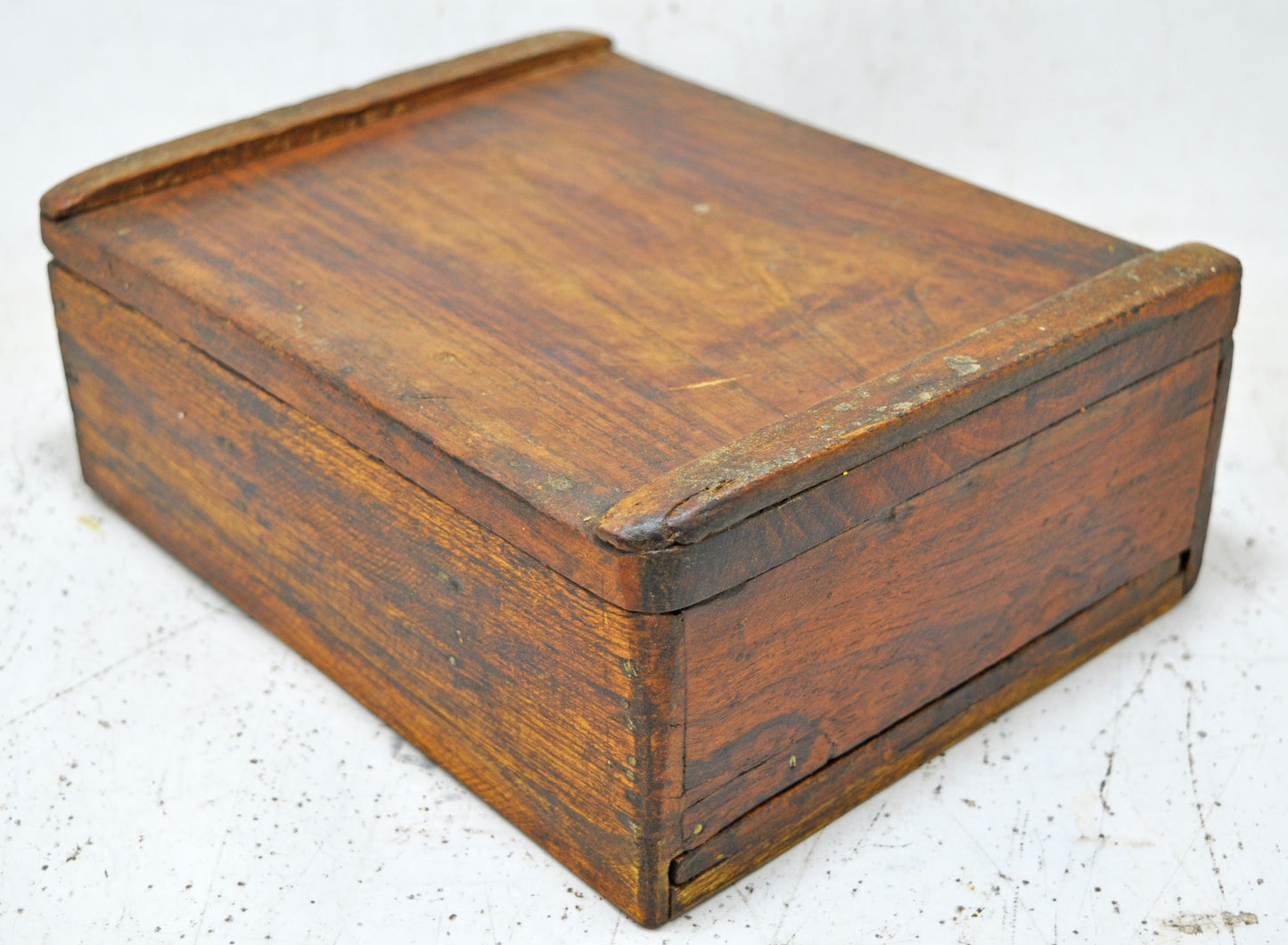 Vintage Wooden Kitchenware Spice Box Original Old Hand Crafted