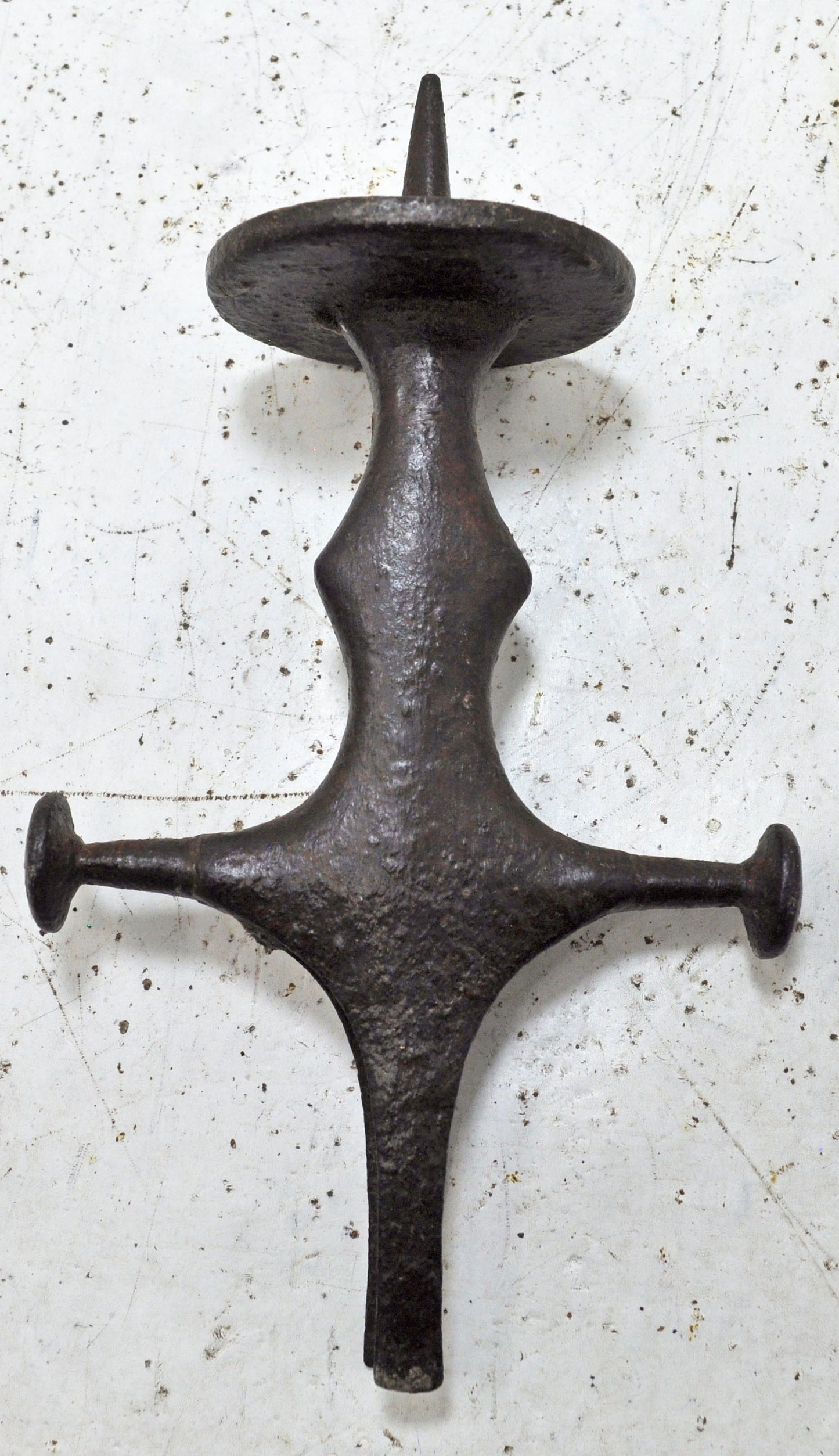 Antique Iron Sword Hilt Handle Original Old Hand Crated Engraved