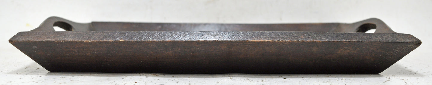Vintage Wooden Kitchenware Serving Tray Original Old Hand Crafted