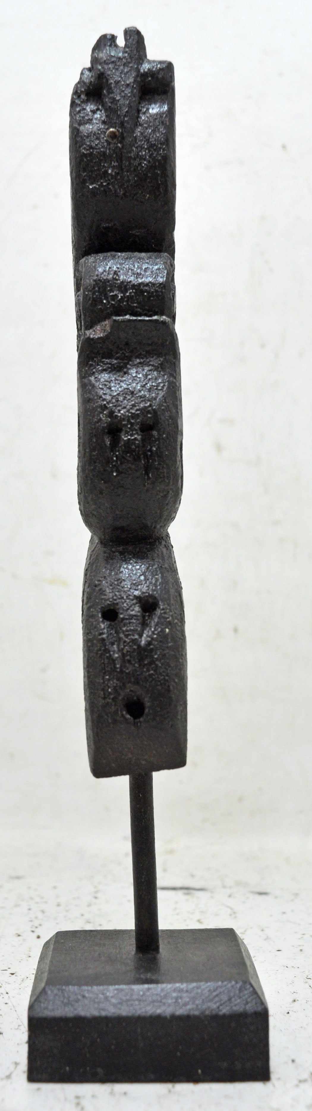 Antique Wooden Bracket Carving on Stand Original Old Fine Hand Carved