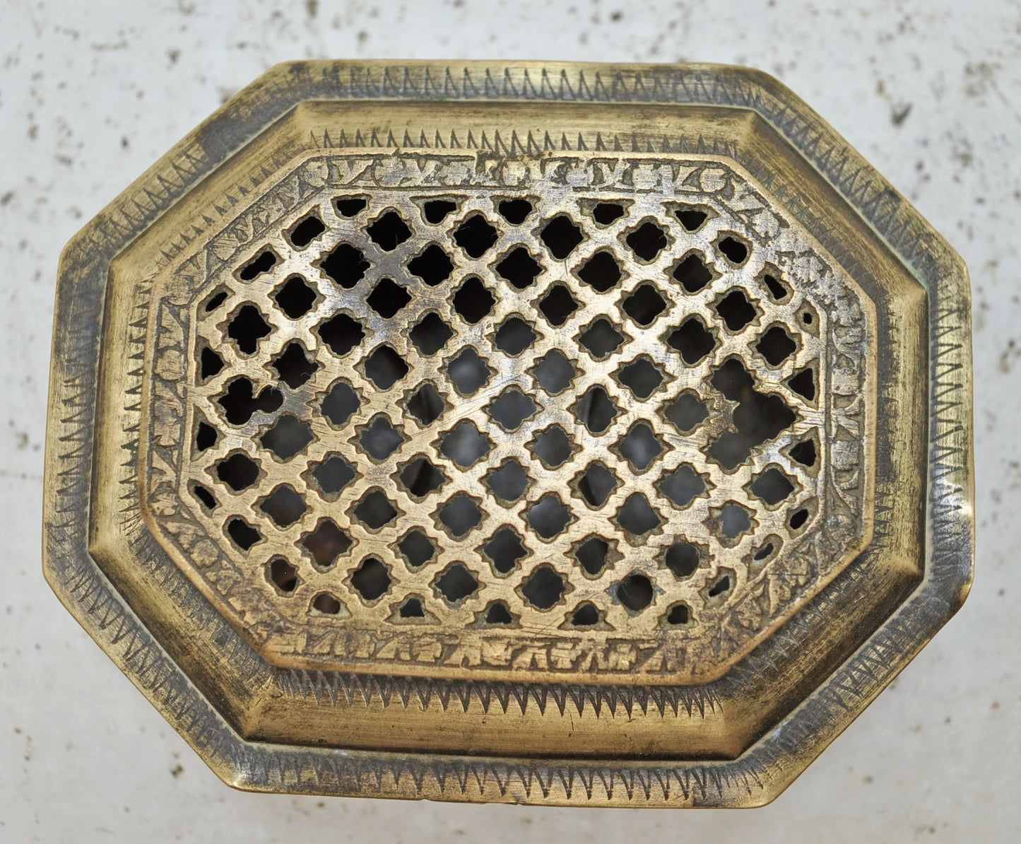 Antique Brass Betel Nuts Supari Box Original Old Hand Crafted