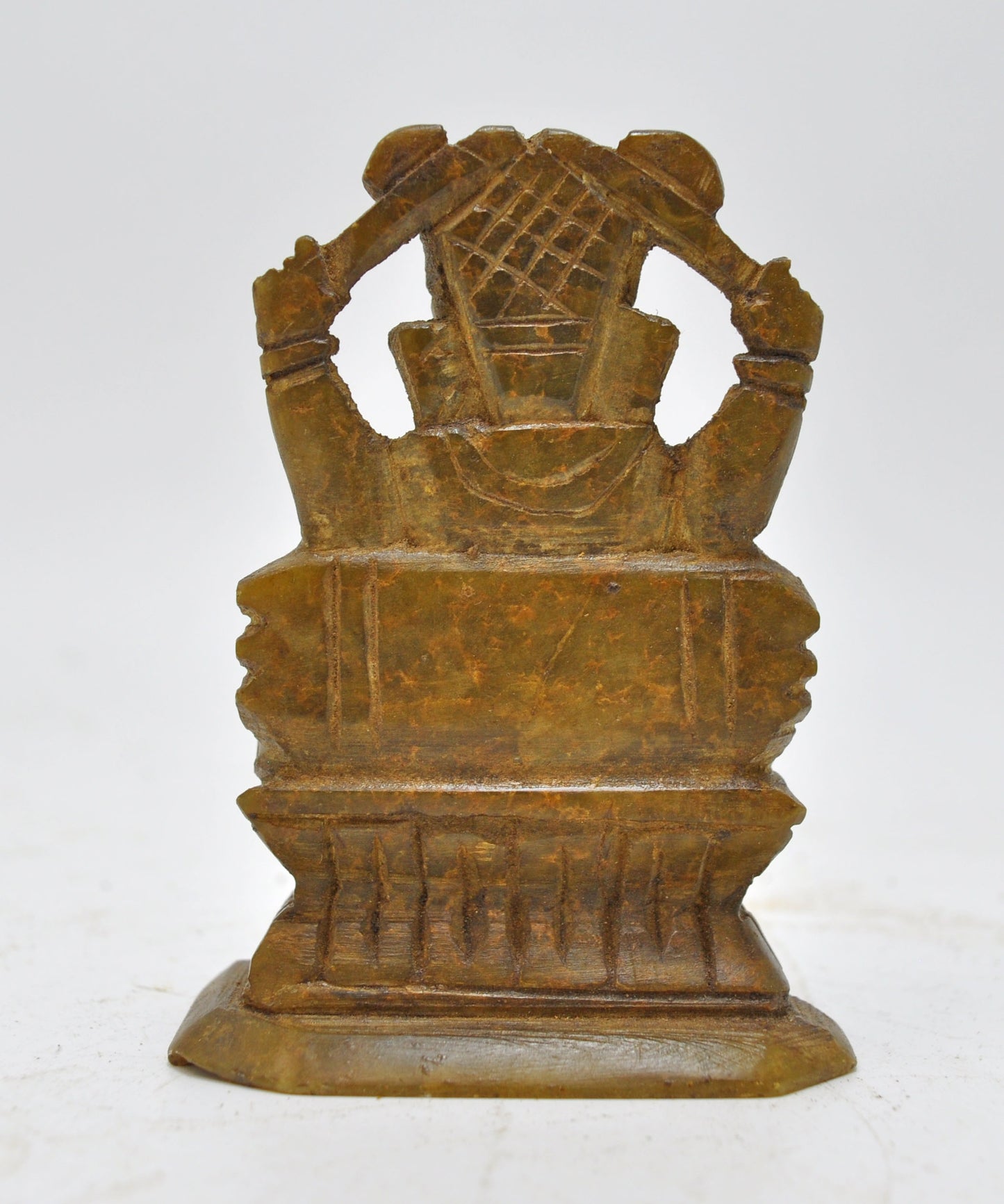 Antique Sand Stone God Ganesha Idol Figurine Original Old Hand Carved