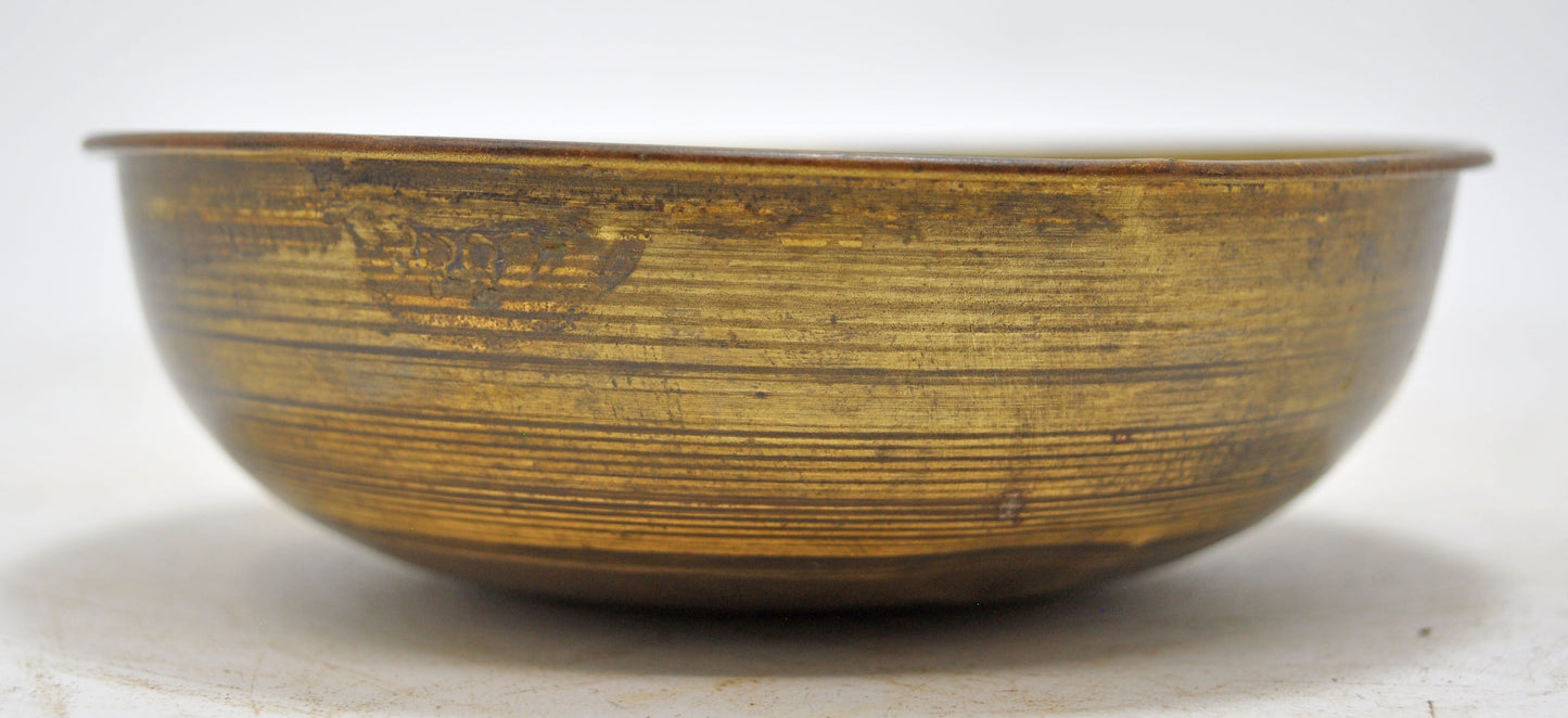 Vintage Brass Small Cup Bowl Original Old Hand Crafted