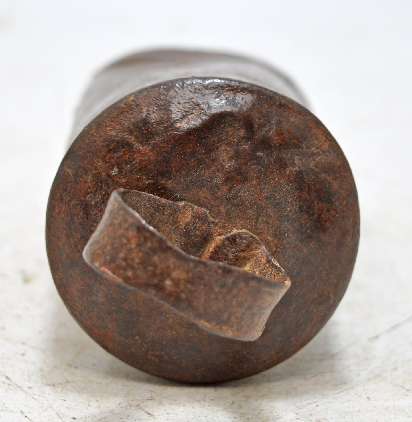 Antique Iron Animals Cow Bell Original Old Hand Crafted
