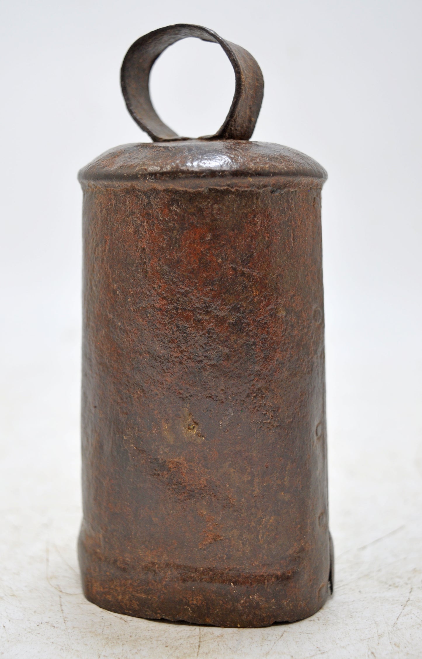 Antique Iron Animals Cow Bell Original Old Hand Crafted
