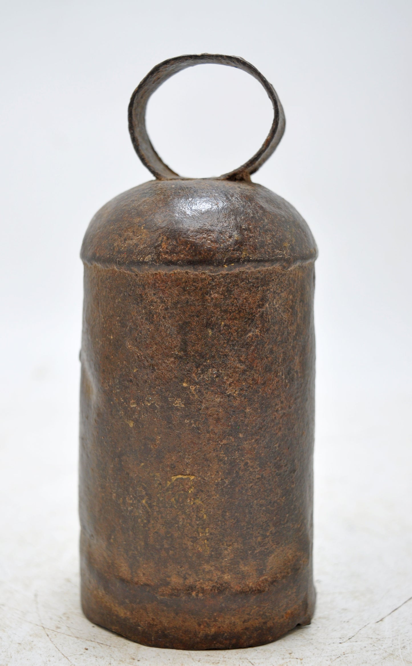 Antique Iron Animals Cow Bell Original Old Hand Crafted