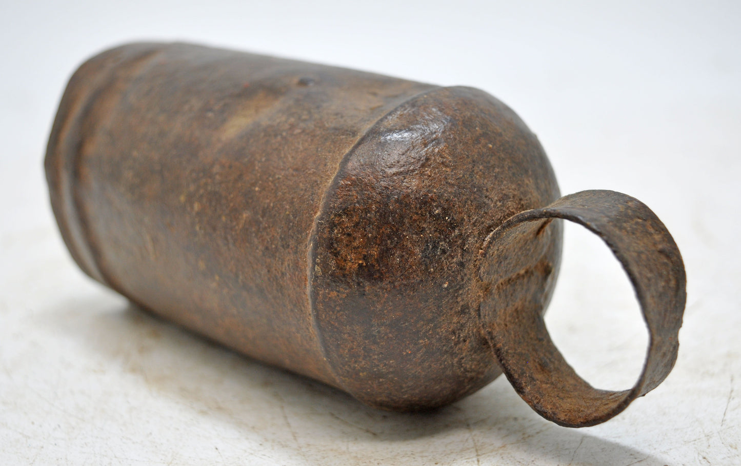Antique Iron Animals Cow Bell Original Old Hand Crafted