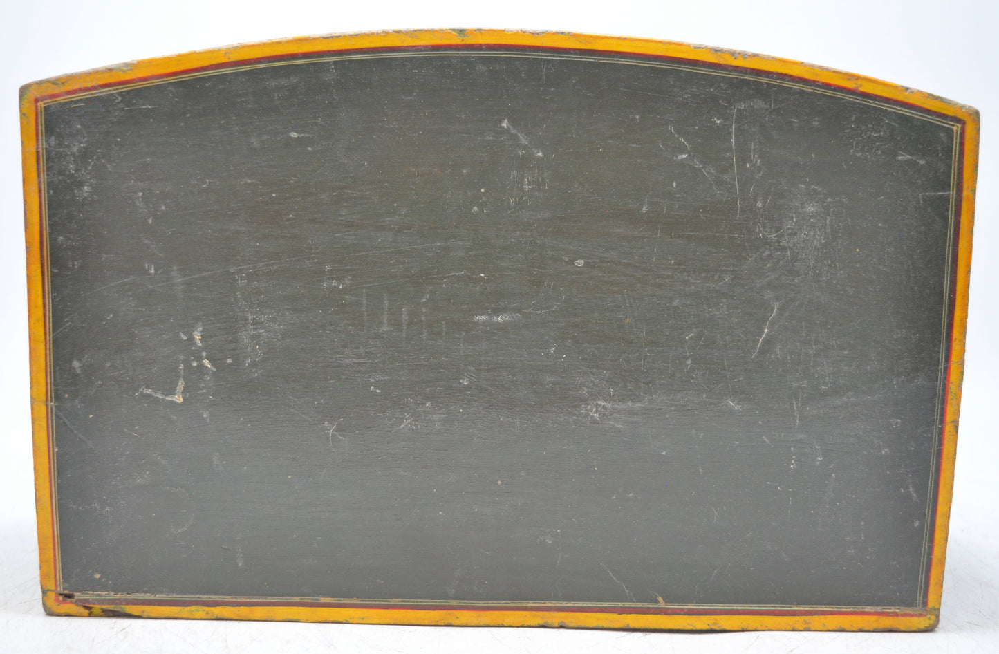Vintage Wooden Paper Tray Original Old Hand Crafted Fine Painted