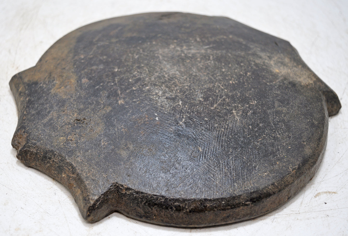 Antique Black Stone Kitchenware Idli Cooking Plate Tray Original Old Hand Carved