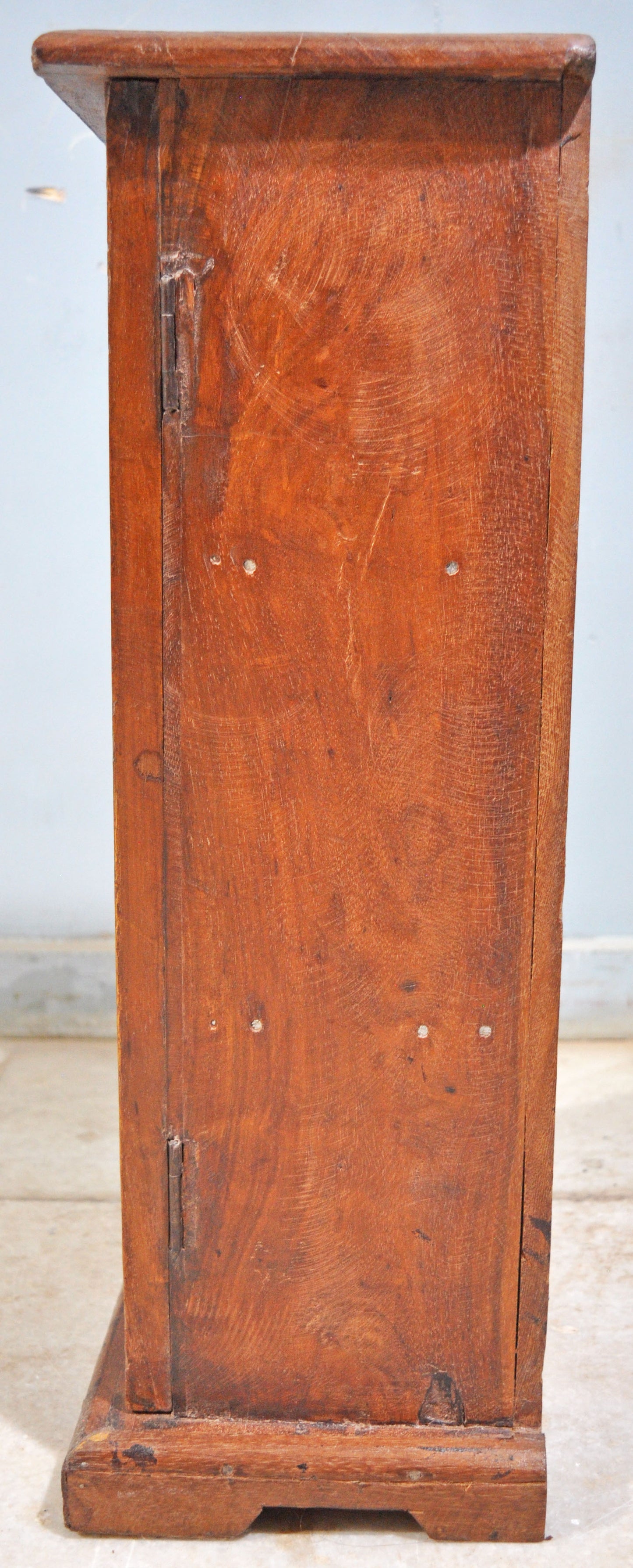 Vintage Wooden Side Kitchen Cabinet Original Old Hand Crafted Wooden Grill