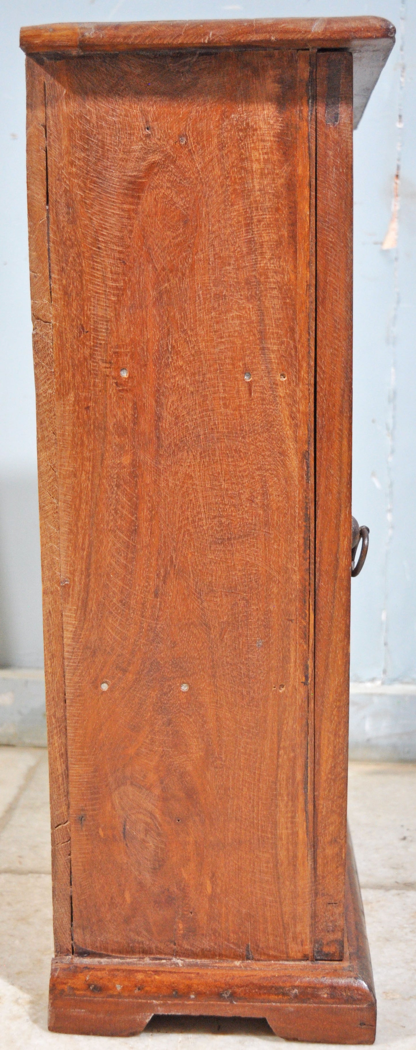 Vintage Wooden Side Kitchen Cabinet Original Old Hand Crafted Wooden Grill