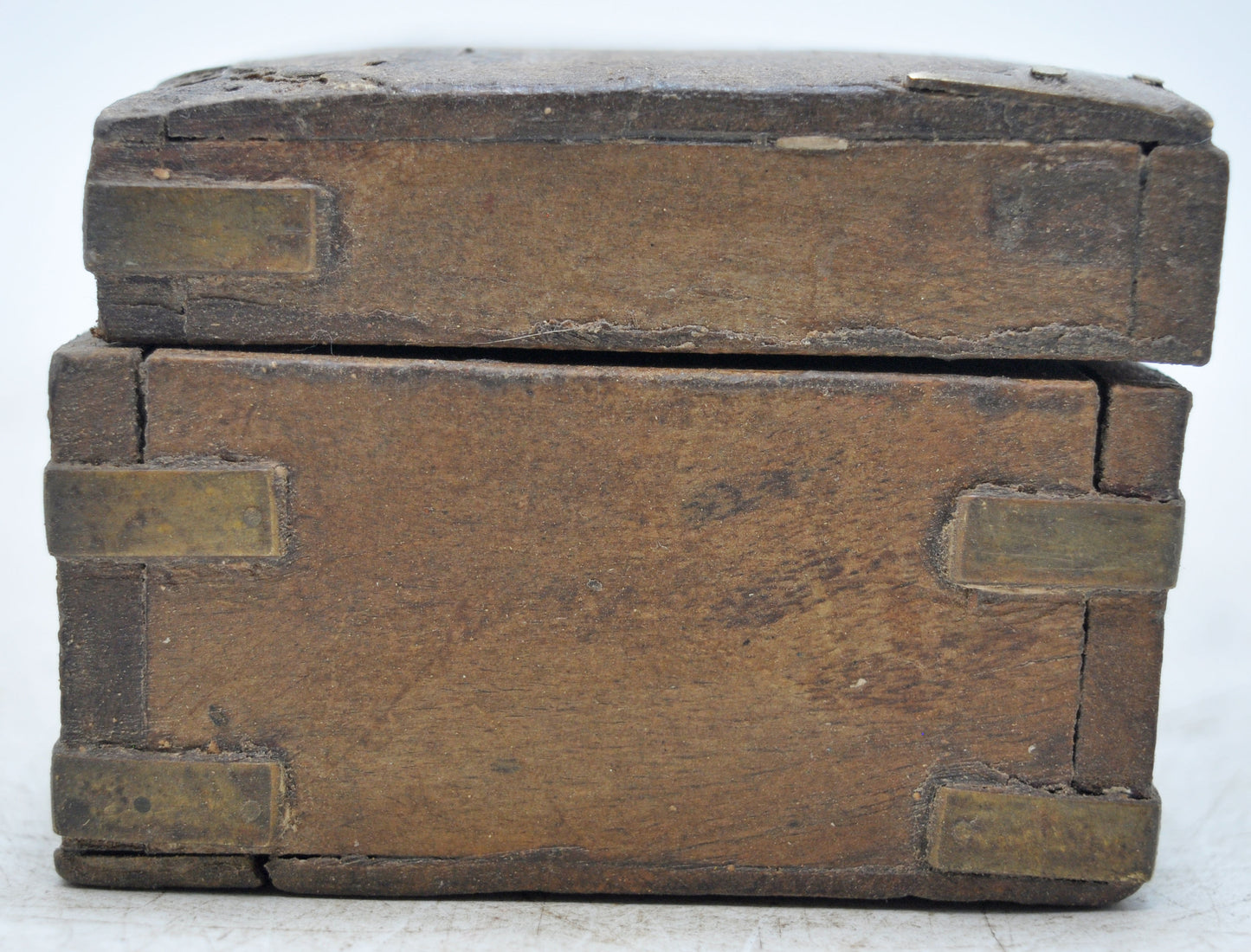 Antique Wooden Pencil Stationary Box Original Old Hand Crafted