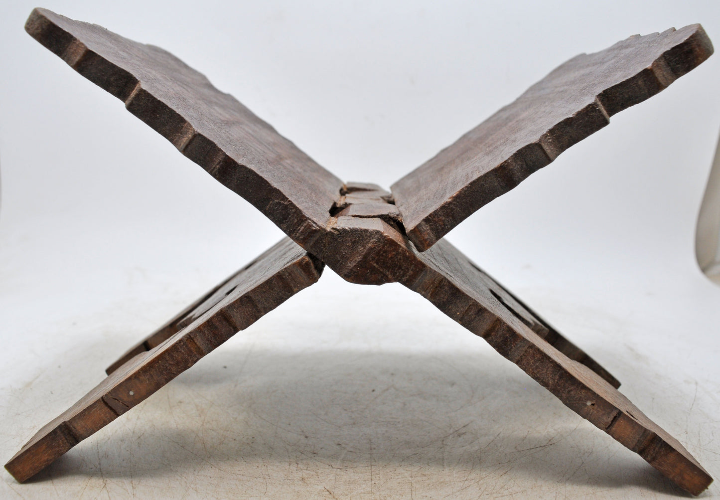 Antique Wooden Holy Quran Book Stand Original Old Hand Crafted