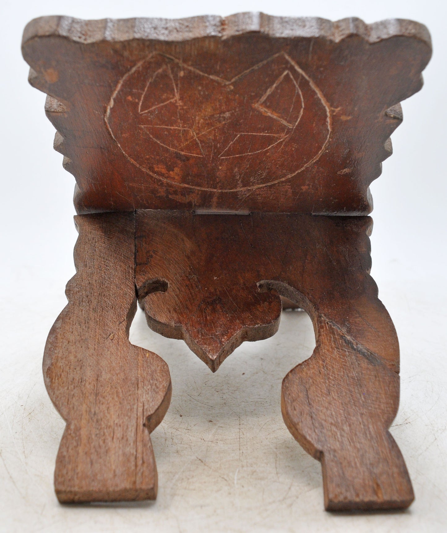 Antique Wooden Holy Quran Book Stand Original Old Hand Crafted