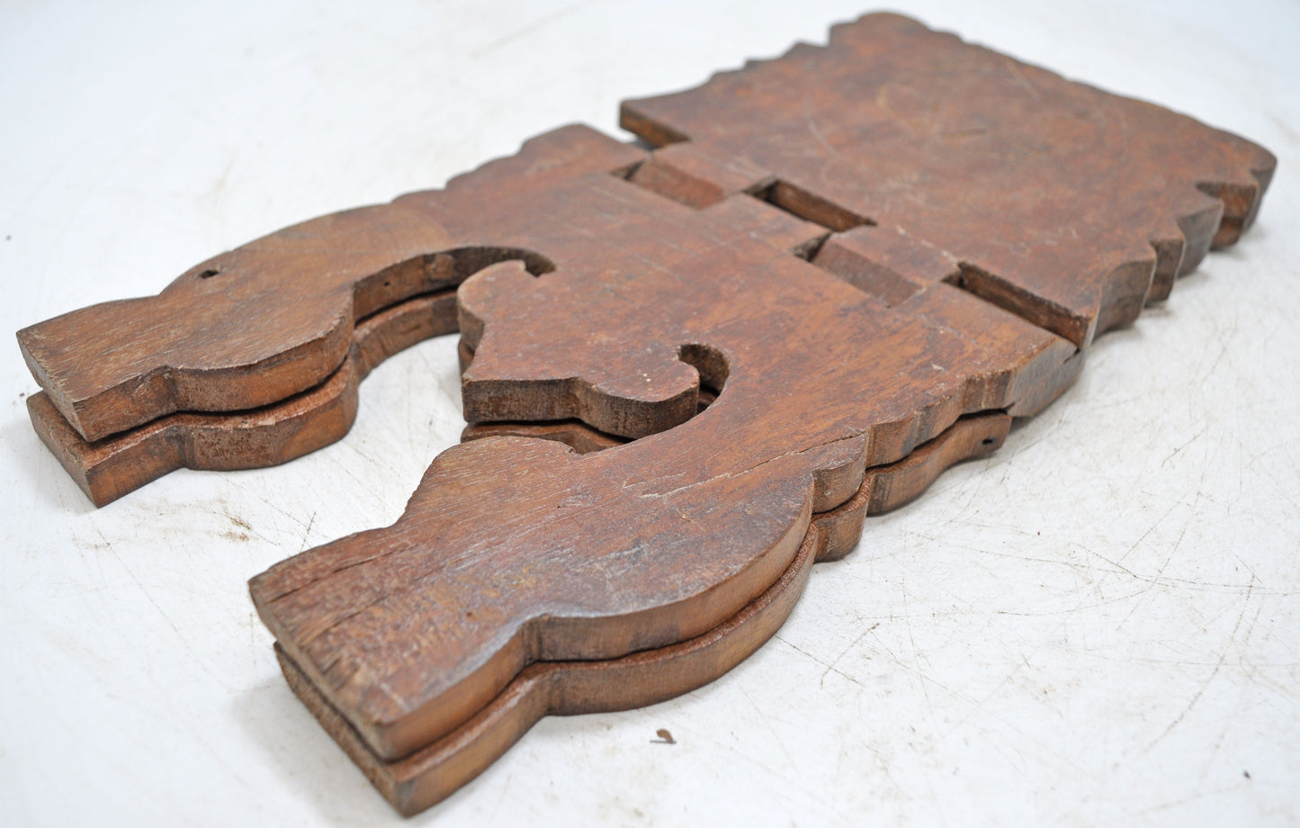 Antique Wooden Holy Quran Book Stand Original Old Hand Crafted
