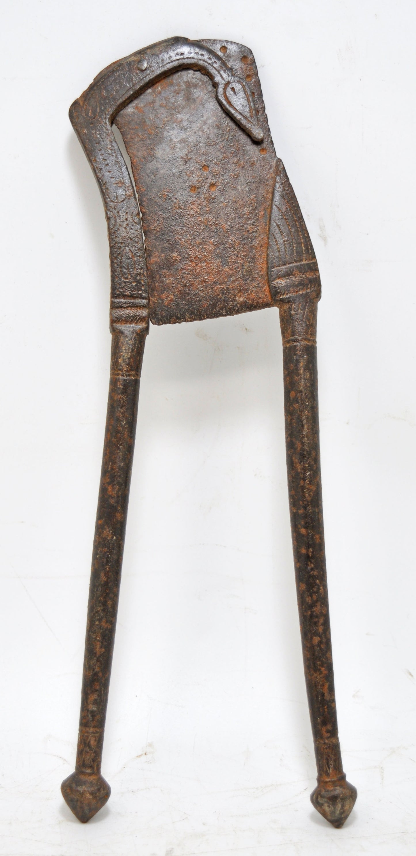 Antique Iron Betel Nut Cutter Sarota Original Old Hand Crafted