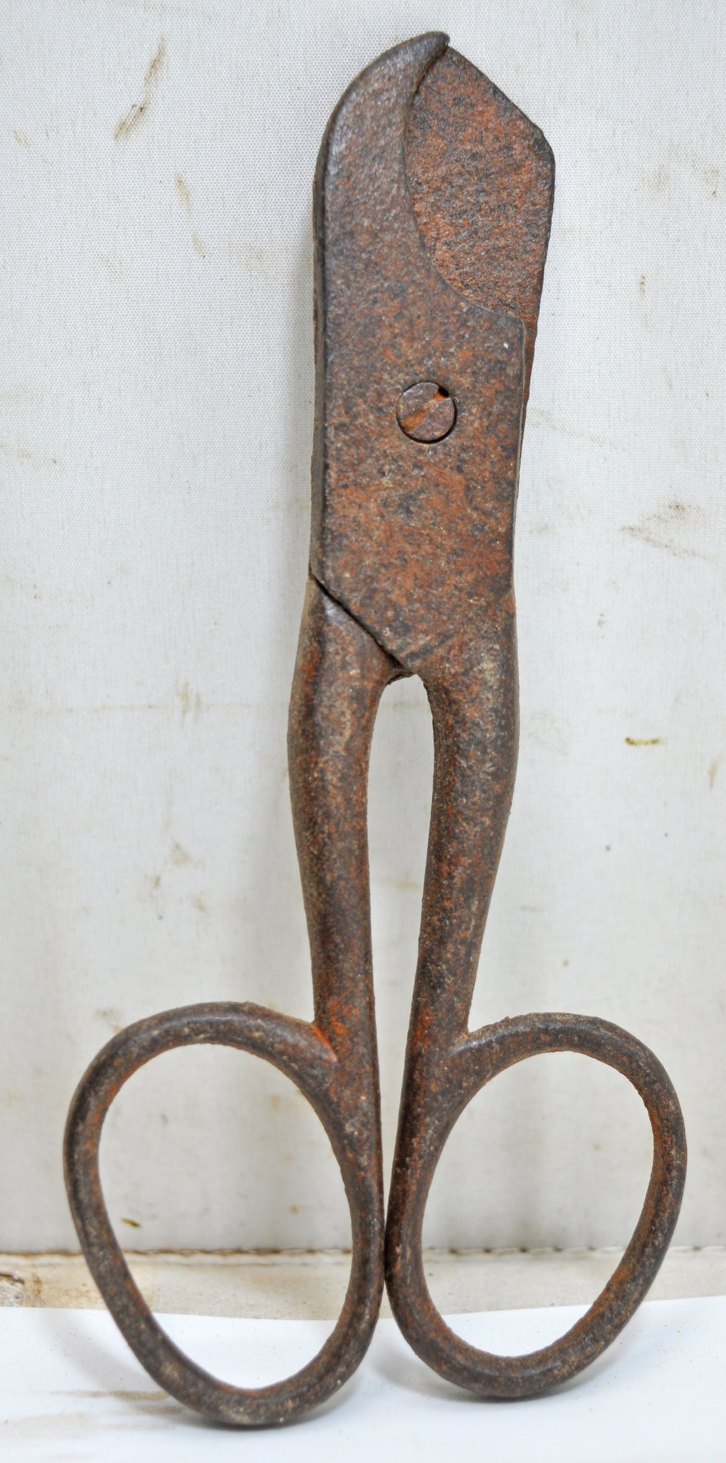Antique Iron Small Scissors Original Old Hand Crafted