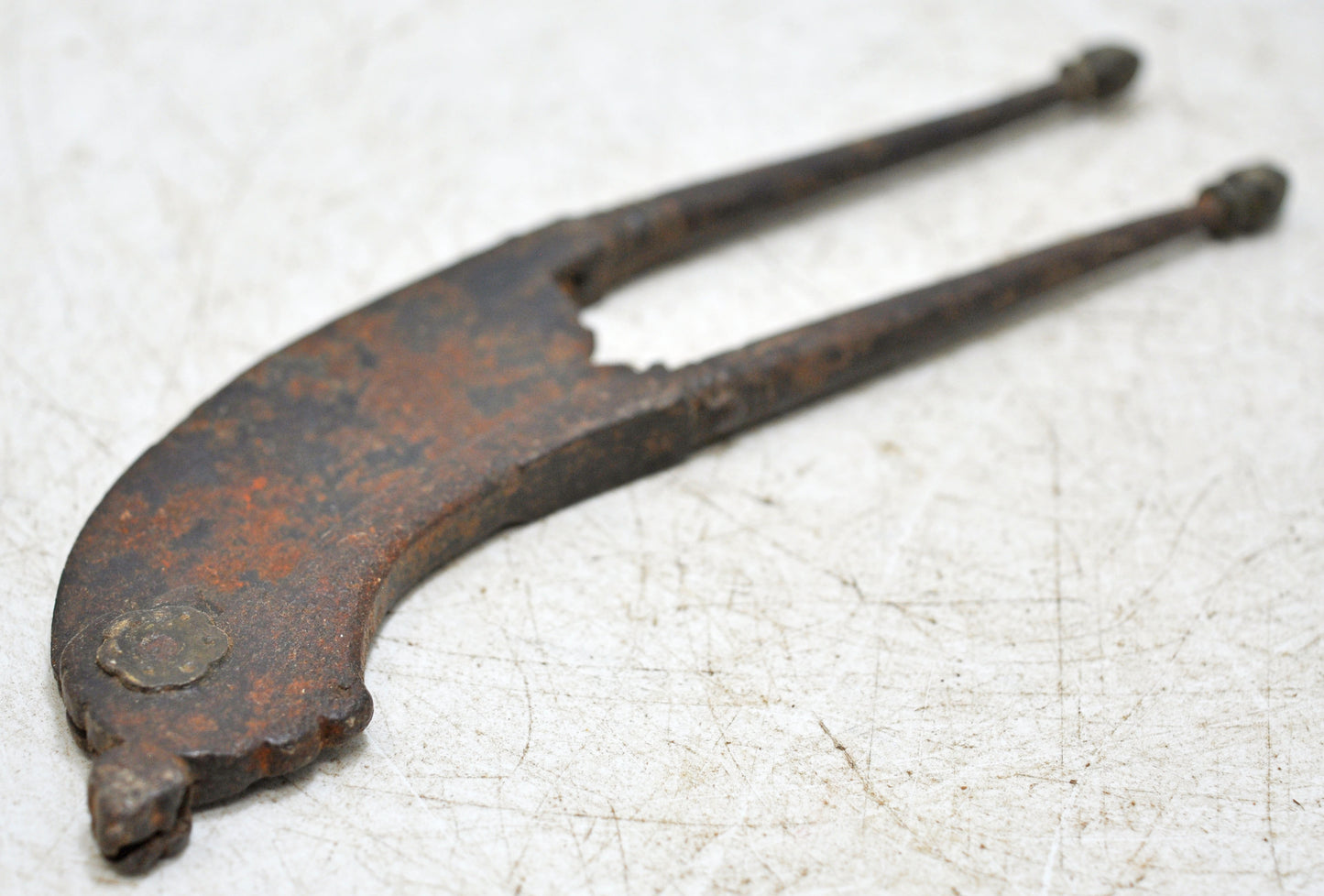 Antique Iron Betel Nut Cutter Sarota Original Old Hand Crafted