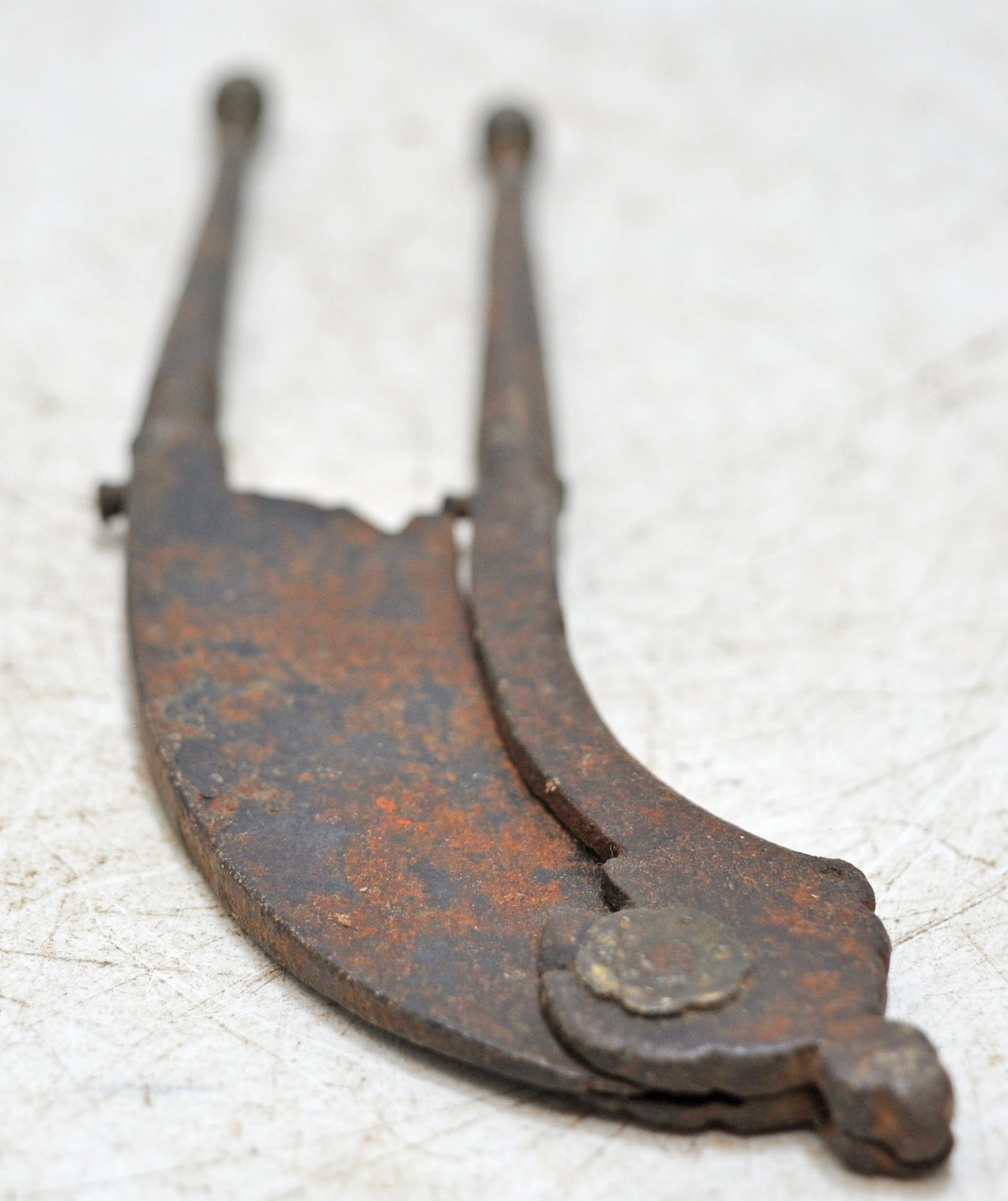 Antique Iron Betel Nut Cutter Sarota Original Old Hand Crafted