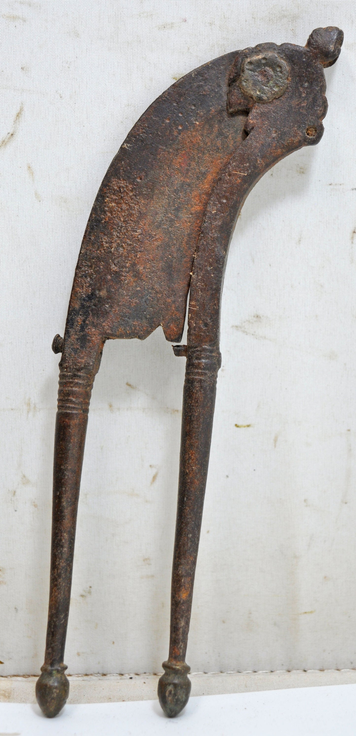 Antique Iron Betel Nut Cutter Sarota Original Old Hand Crafted
