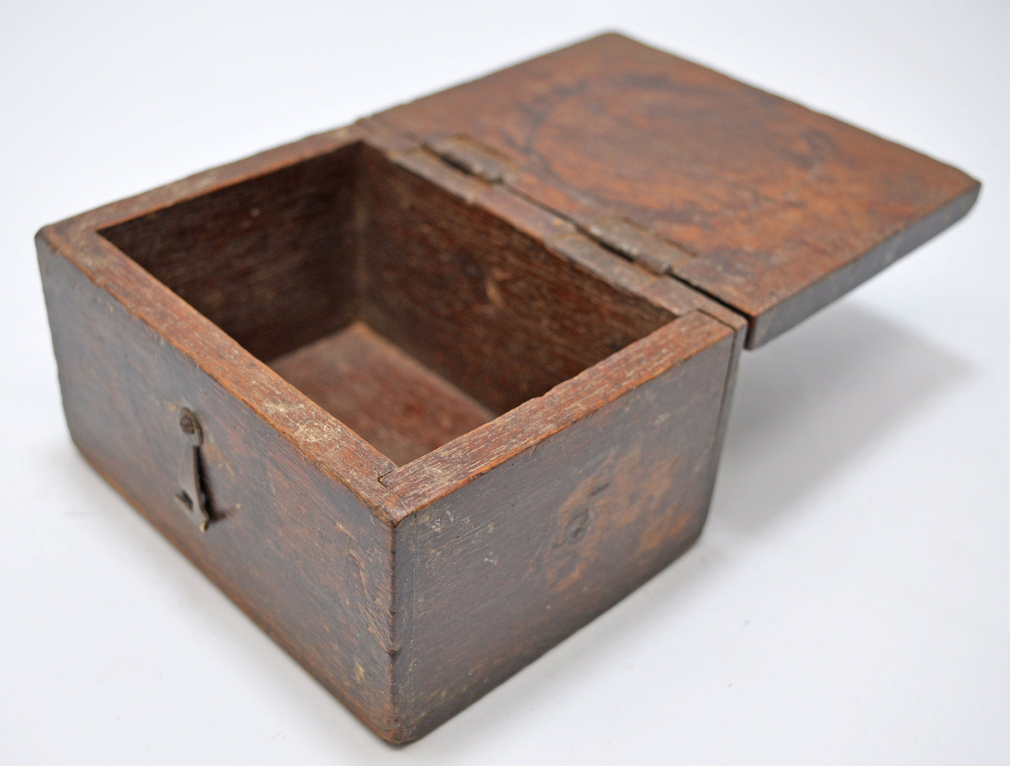 Antique Wooden Small Storage Box Original Old Hand Crafted