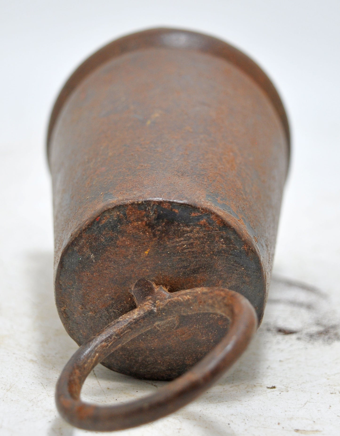 Antique Iron Animals Cow Bell Original Old Hand Crafted