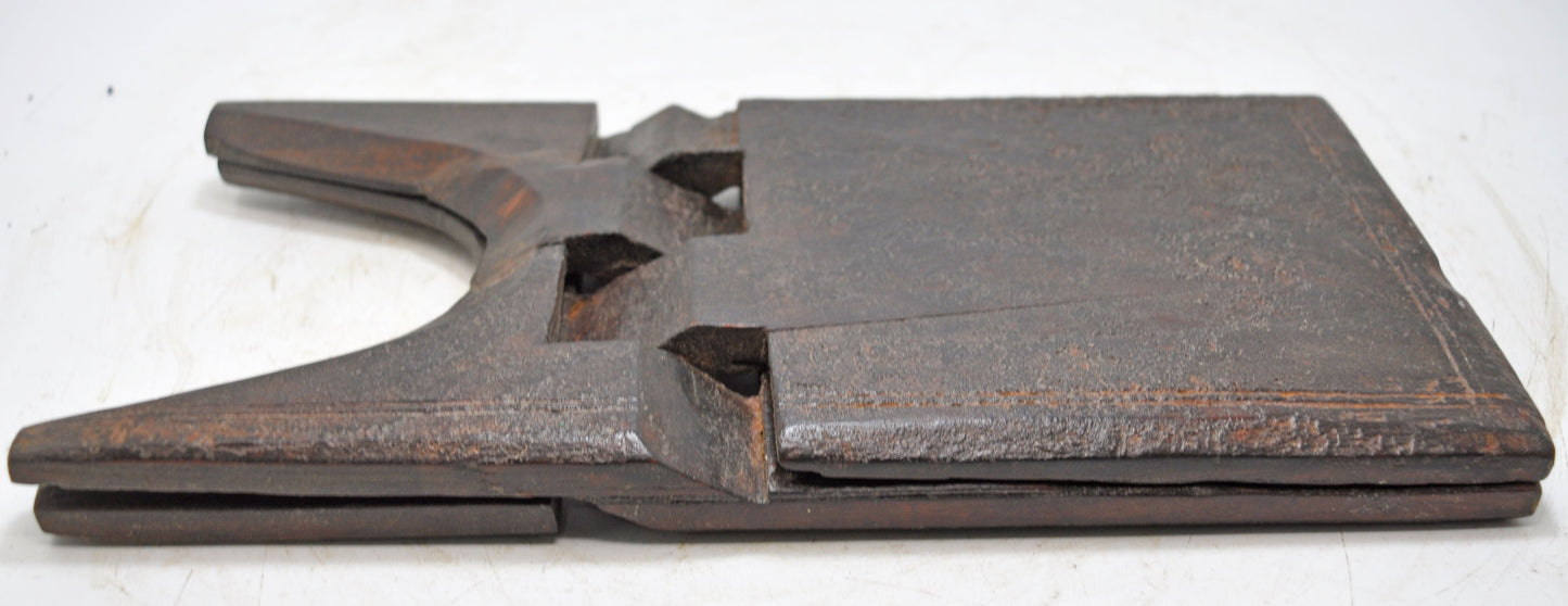Antique Wooden Holy Quran Book Stand Original Old Hand Crafted