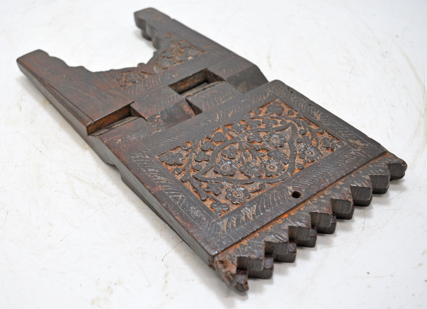 Antique Wooden Holy Quran Book Stand Original Old Hand Crafted