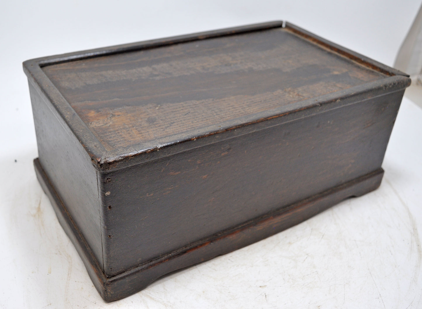 Antique Wooden Kitchenware Spice Box Big Size Original Old Hand Crafted
