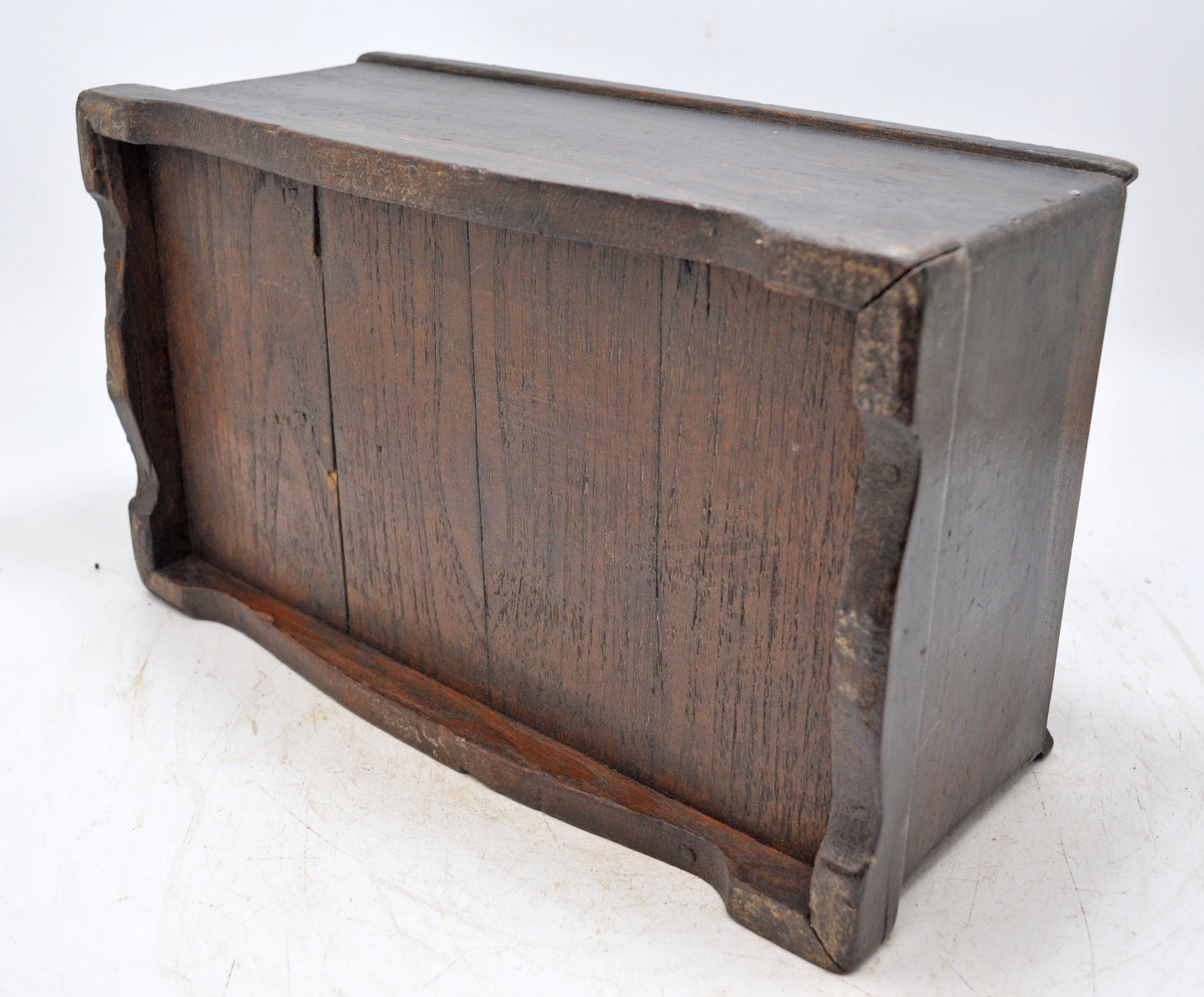 Antique Wooden Kitchenware Spice Box Big Size Original Old Hand Crafted