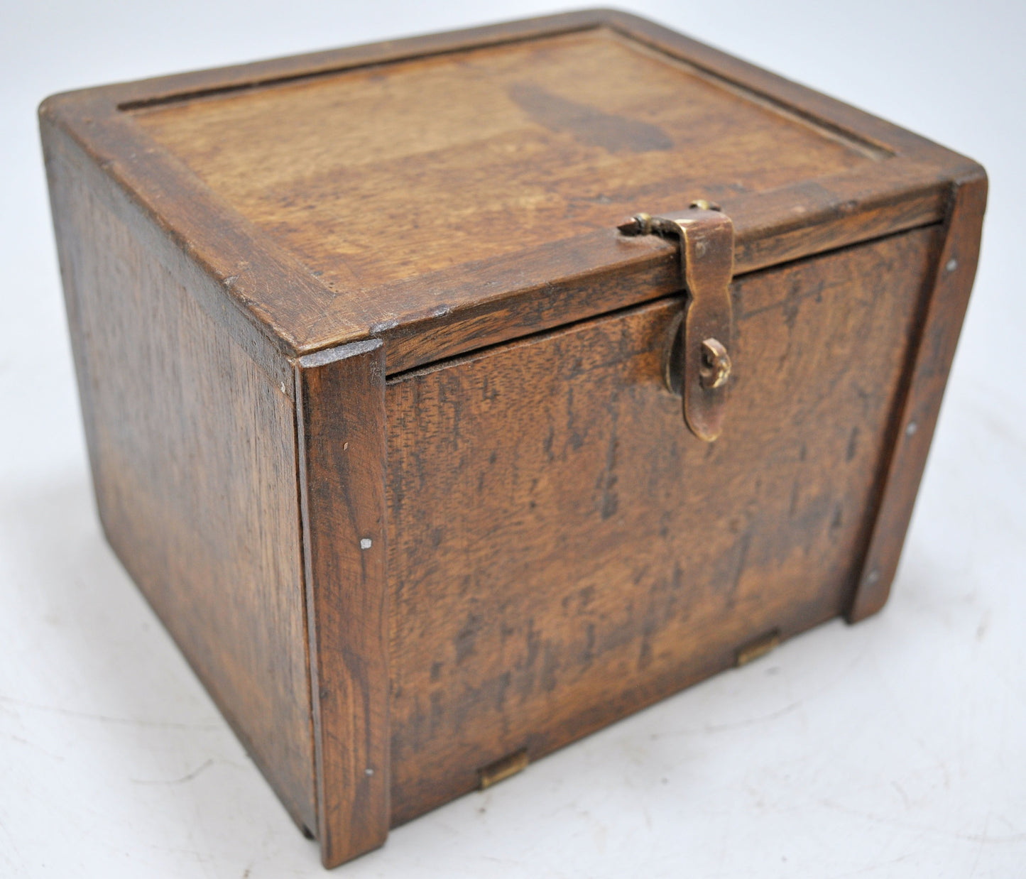 Vintage Wooden Drawers Jewellery Box Original Old Hand Crafted